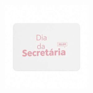 Mouse Pad Dia da Secretária