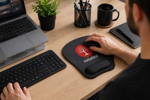 Mouse Pad de Couro Personalizado