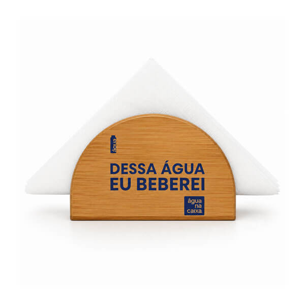 Porta Guardanapos em Bambu Personalizados
