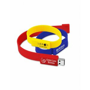 Pulseira Pen Drive Personalizada