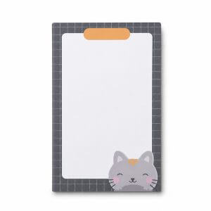 Stiky Memo Pad Retangular Gatinhos