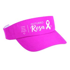 Viseira Esportiva Outubro Rosa