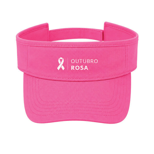 Viseira Outubro Rosa Personalizado
