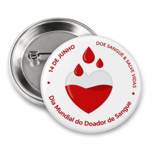 Botton Junho Vermelho Personalizado