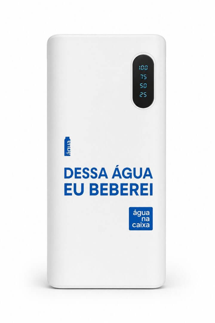 Bateria Personalizada Portátil Brinde