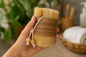 Bucha para Banho Personalizada