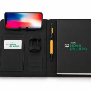 Caderno Executivo Com Powerbank Personalizado