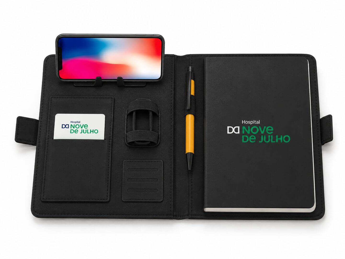 Caderno Executivo Com Powerbank Personalizado