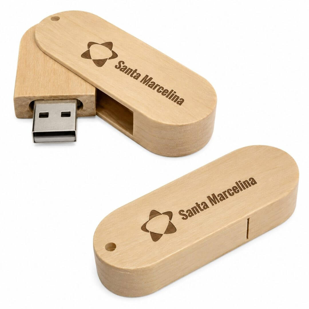 Pen Drive 16GB Madeira Personalizado