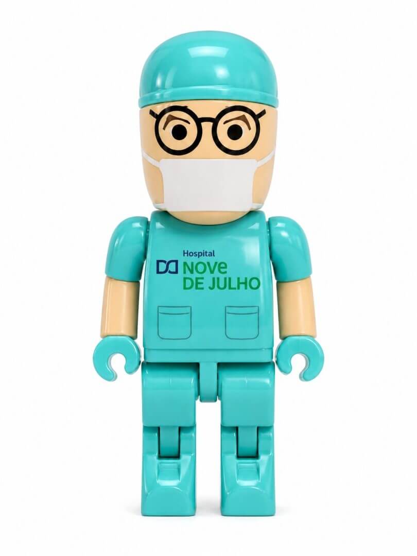 Pen Drive 4GB Médico Personalizado