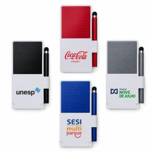 Porta Celular Com Caneta Personalizado