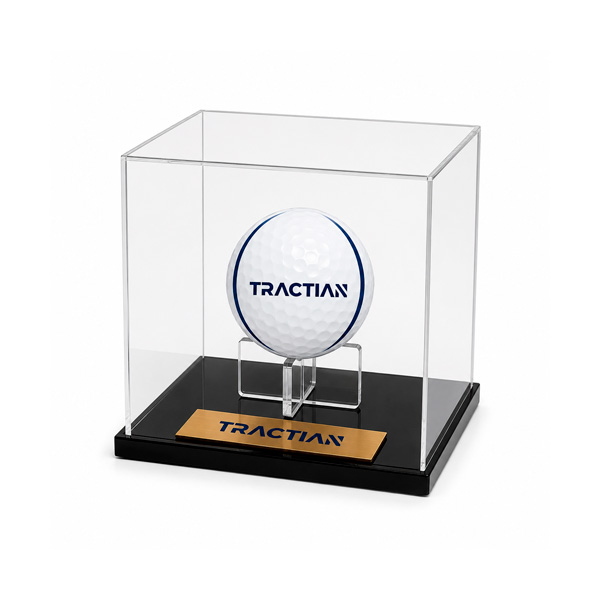 Caixa de Acrílico para Bola de Golf Personalizada