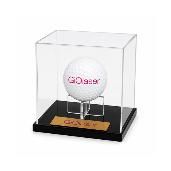 Caixa de Acrílico para Bola de Golfe