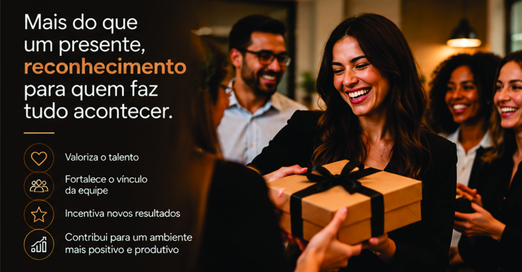Presentes corporativos personalizados para gratificar colaboradores no fim do ano